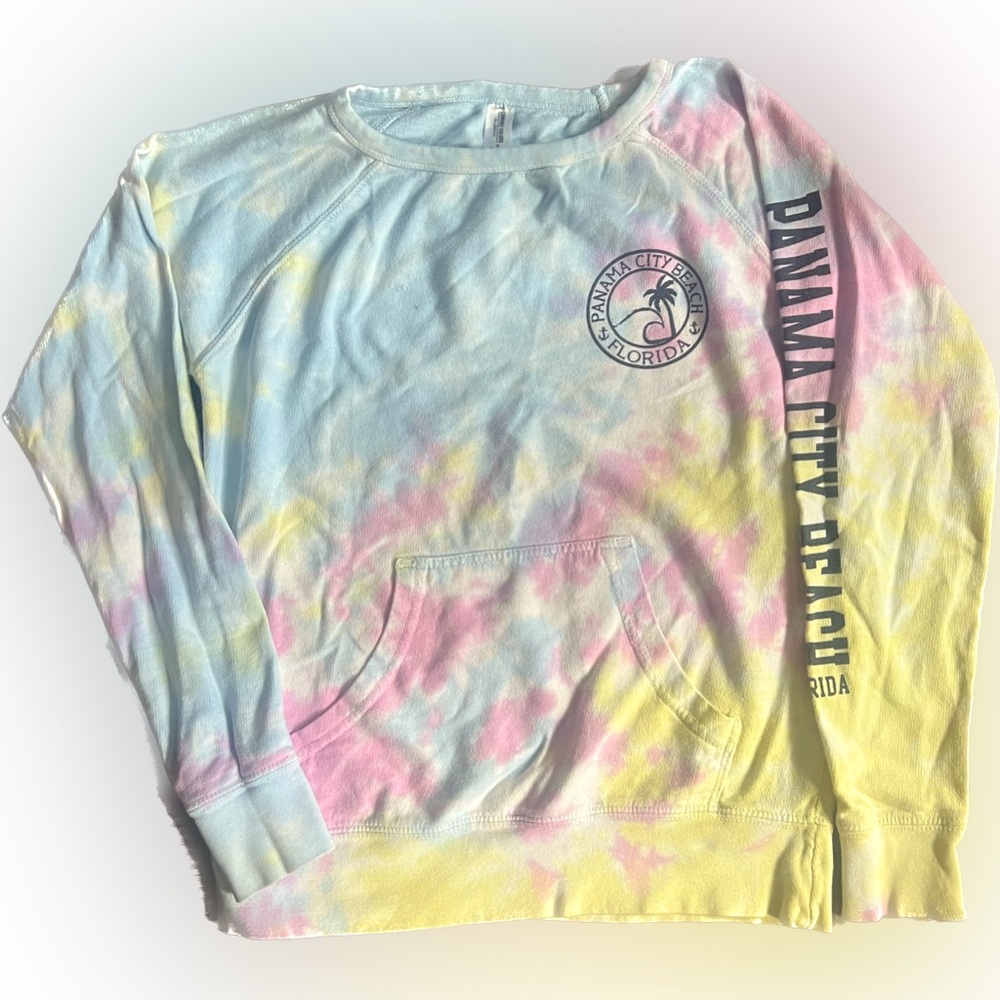 Panama City beach ribbed crewneck top size S